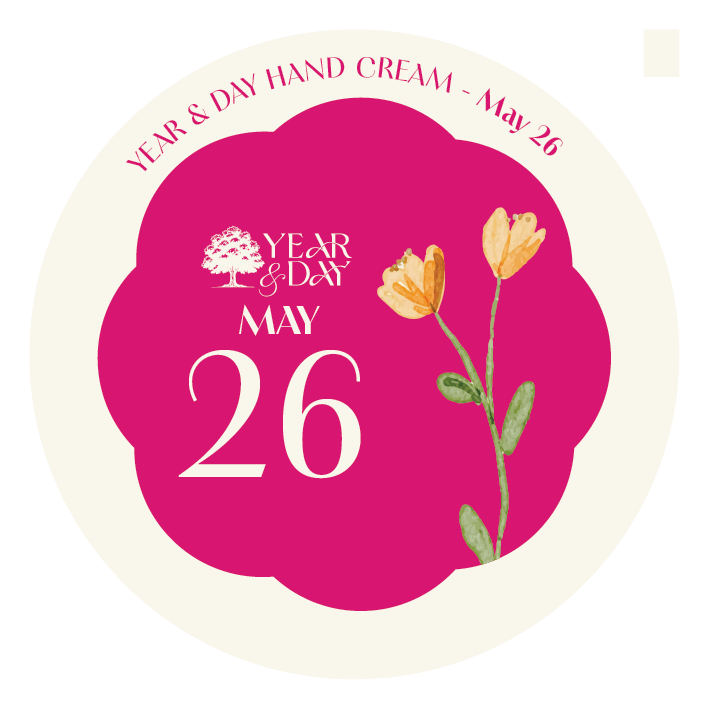 Personalized Hand Cream Gift — Year & Day 366 Days Collection | May