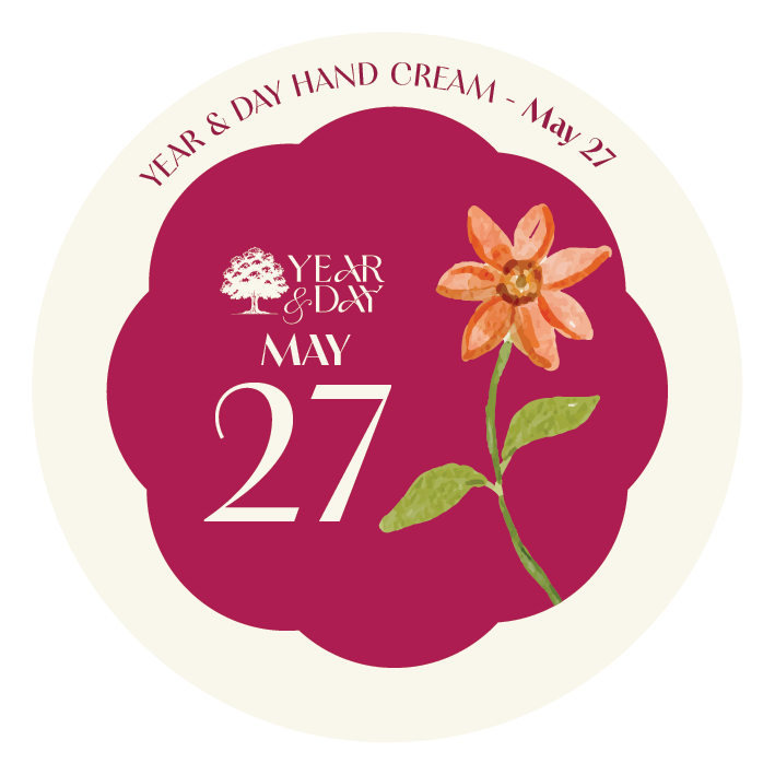 Personalized Hand Cream Gift — Year & Day 366 Days Collection | May