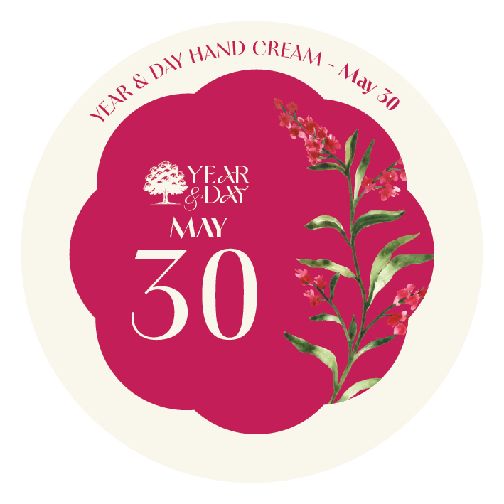Personalized Hand Cream Gift — Year & Day 366 Days Collection | May