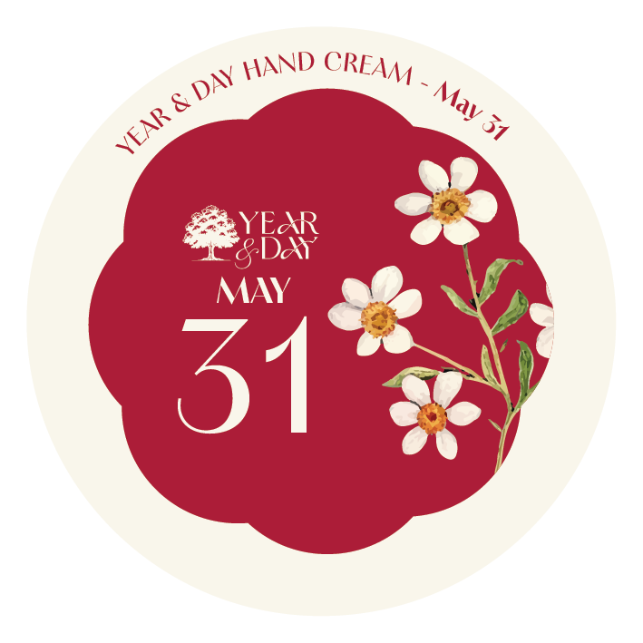 Personalized Hand Cream Gift — Year & Day 366 Days Collection | May
