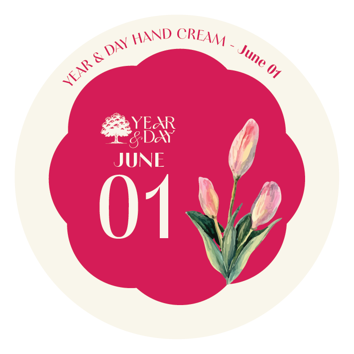 Personalized Hand Cream Gift — Year & Day 366 Days Collection | June