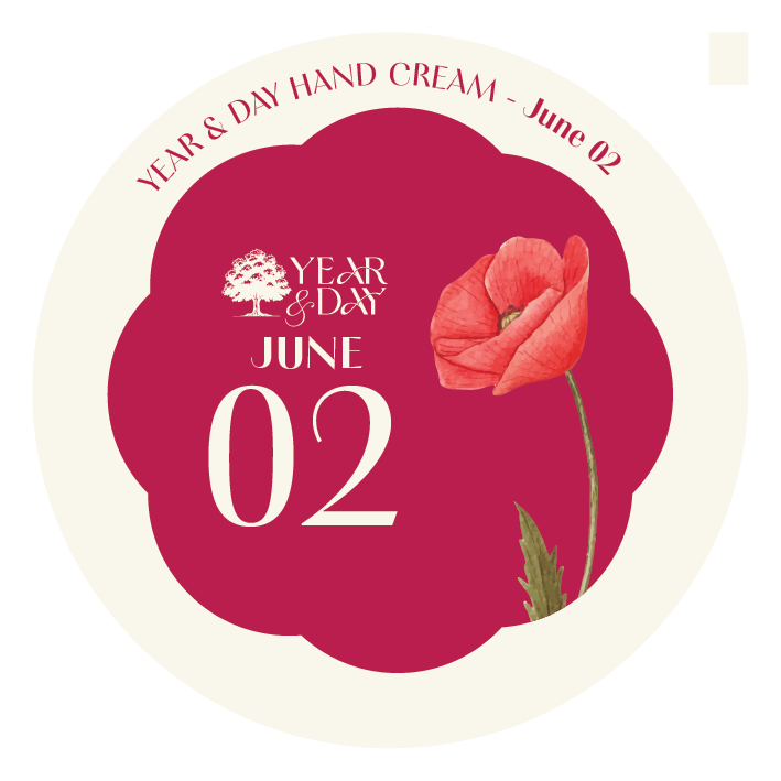 Personalized Hand Cream Gift — Year & Day 366 Days Collection | June