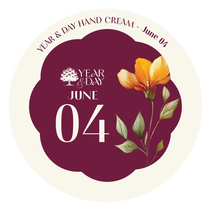 Personalized Hand Cream Gift — Year & Day 366 Days Collection | June