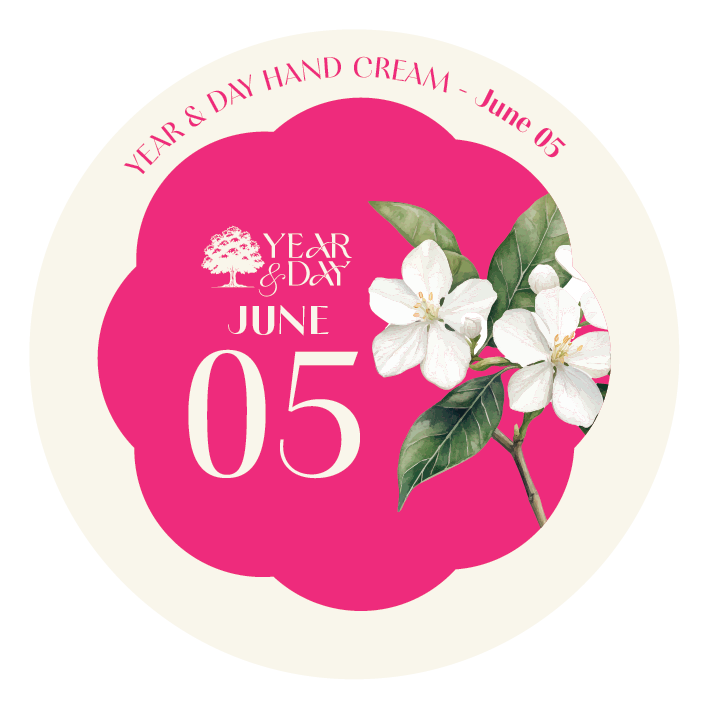 Personalized Hand Cream Gift — Year & Day 366 Days Collection | June