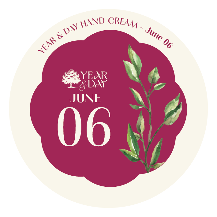 Personalized Hand Cream Gift — Year & Day 366 Days Collection | June