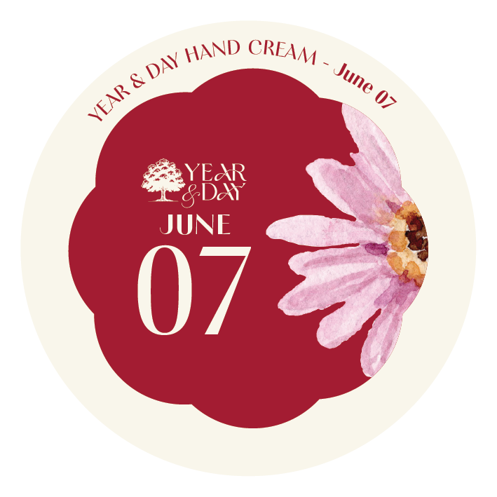 Personalized Hand Cream Gift — Year & Day 366 Days Collection | June