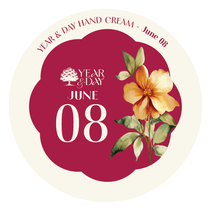 Personalized Hand Cream Gift — Year & Day 366 Days Collection | June