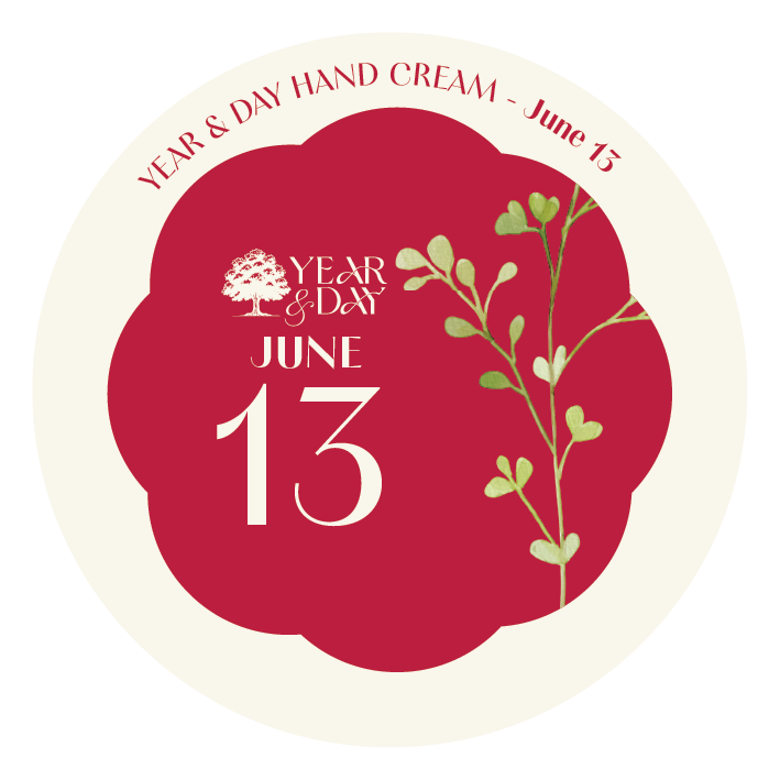 Personalized Hand Cream Gift — Year & Day 366 Days Collection | June