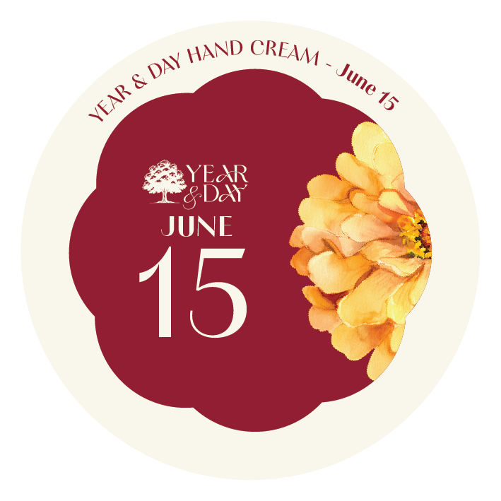 Personalized Hand Cream Gift — Year & Day 366 Days Collection | June