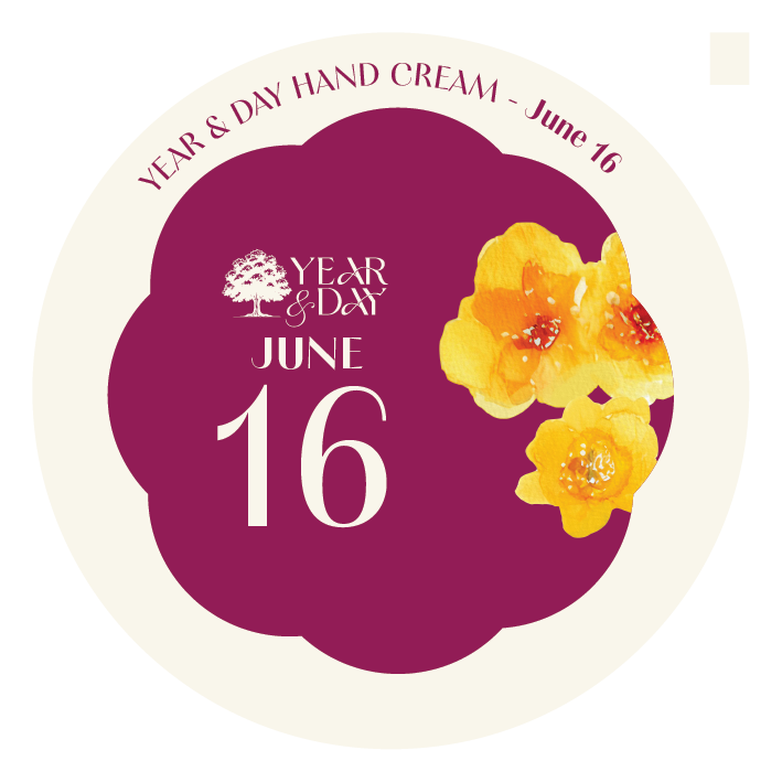 Personalized Hand Cream Gift — Year & Day 366 Days Collection | June