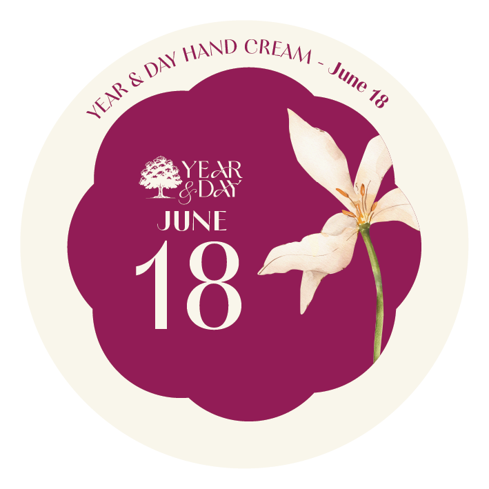 Personalized Hand Cream Gift — Year & Day 366 Days Collection | June