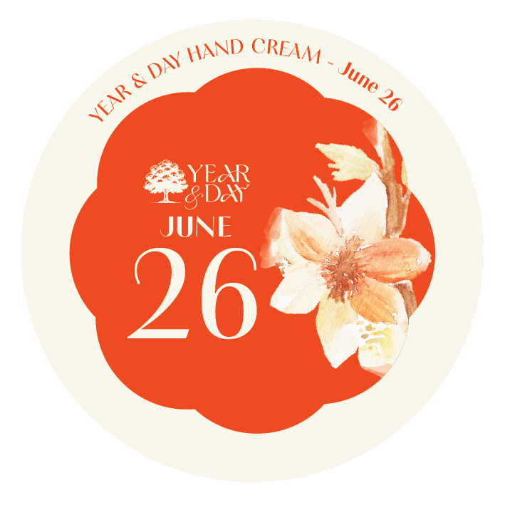 Personalized Hand Cream Gift — Year & Day 366 Days Collection | June