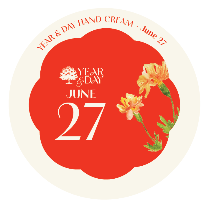 Personalized Hand Cream Gift — Year & Day 366 Days Collection | June