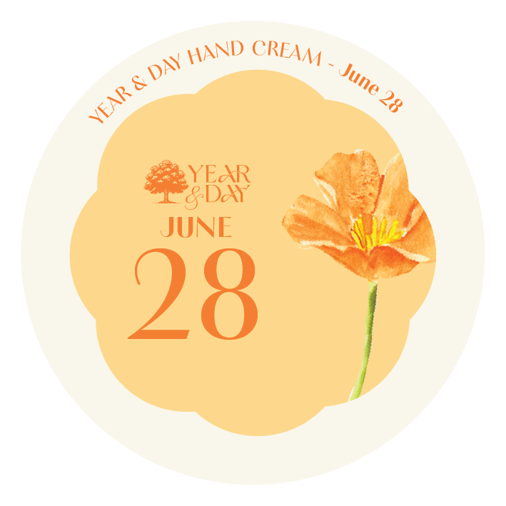 Personalized Hand Cream Gift — Year & Day 366 Days Collection | June