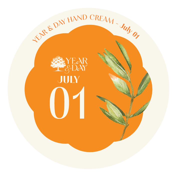 Personalized Hand Cream Gift — Year & Day 366 Days Collection | July