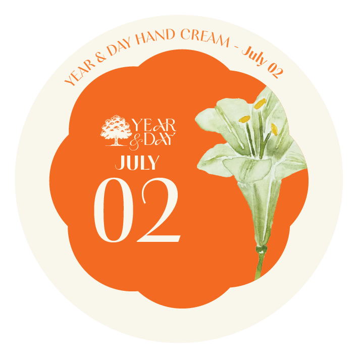 Personalized Hand Cream Gift — Year & Day 366 Days Collection | July