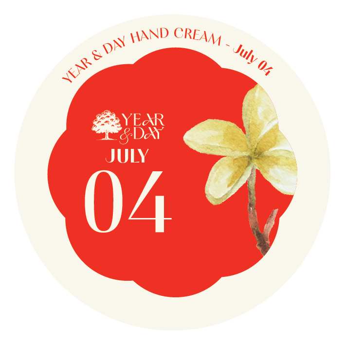 Personalized Hand Cream Gift — Year & Day 366 Days Collection | July