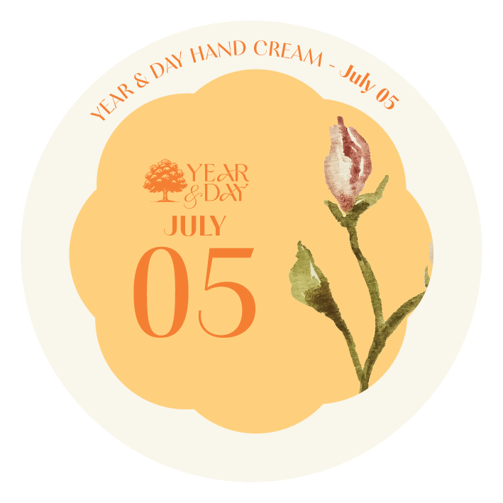 Personalized Hand Cream Gift — Year & Day 366 Days Collection | July