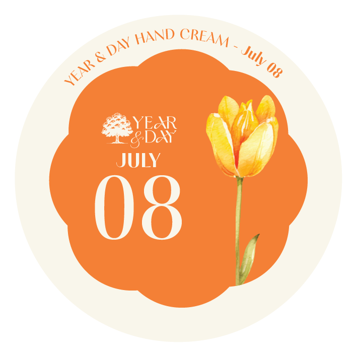 Personalized Hand Cream Gift — Year & Day 366 Days Collection | July