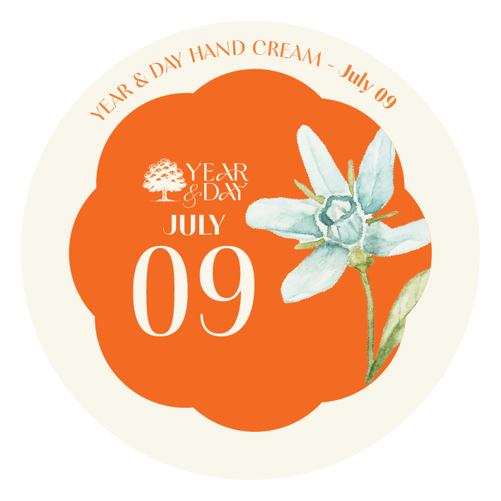 Personalized Hand Cream Gift — Year & Day 366 Days Collection | July