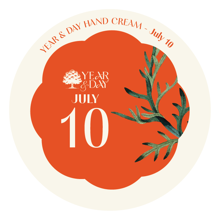 Personalized Hand Cream Gift — Year & Day 366 Days Collection | July