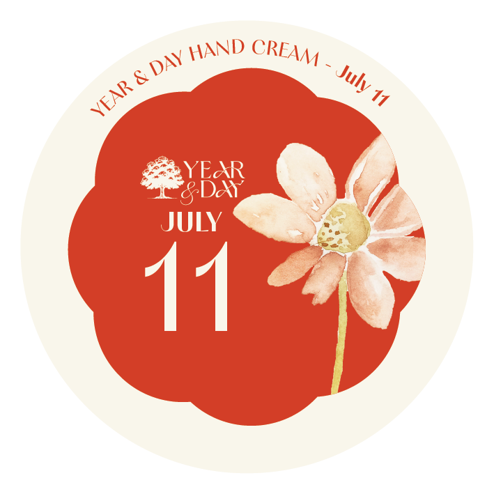 Personalized Hand Cream Gift — Year & Day 366 Days Collection | July