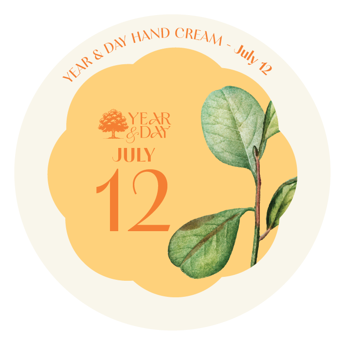 Personalized Hand Cream Gift — Year & Day 366 Days Collection | July
