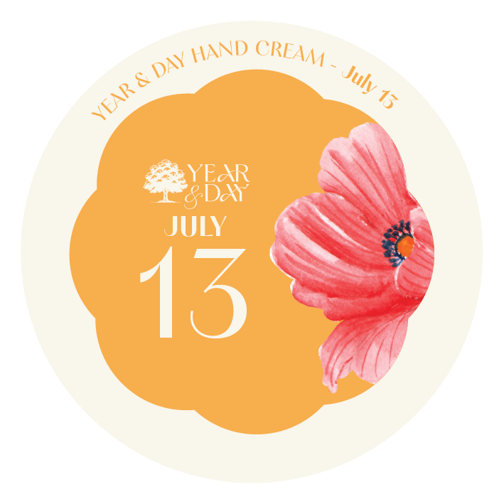 Personalized Hand Cream Gift — Year & Day 366 Days Collection | July