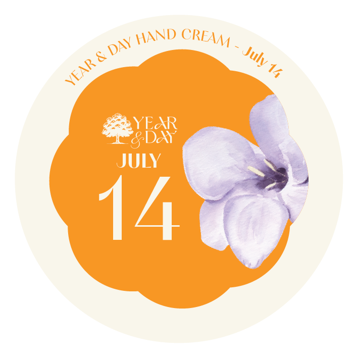 Personalized Hand Cream Gift — Year & Day 366 Days Collection | July