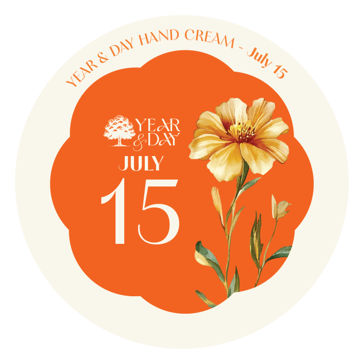 Personalized Hand Cream Gift — Year & Day 366 Days Collection | July