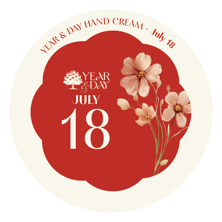 Personalized Hand Cream Gift — Year & Day 366 Days Collection | July