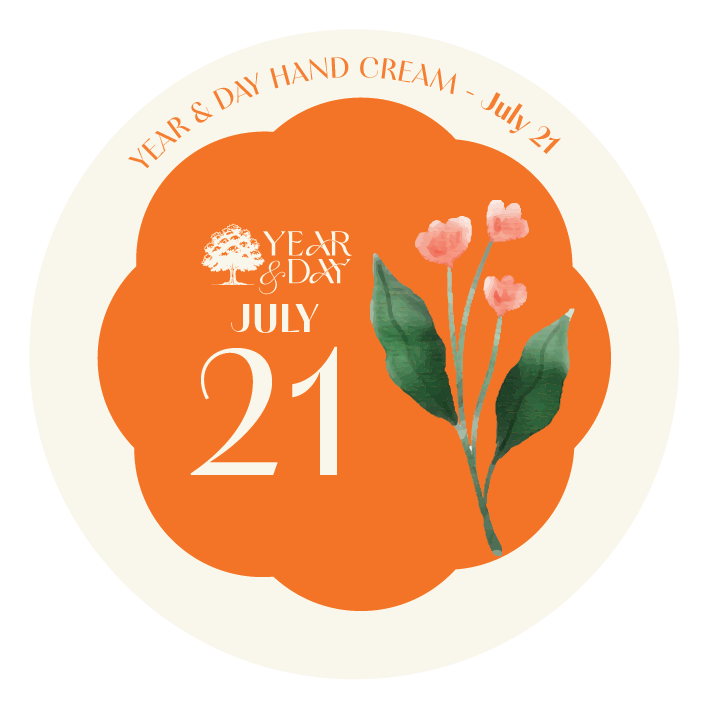 Personalized Hand Cream Gift — Year & Day 366 Days Collection | July