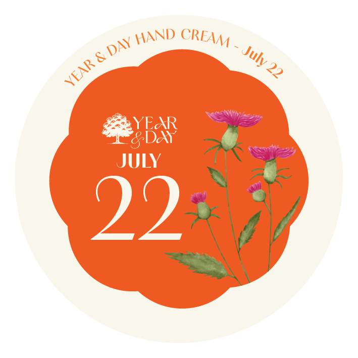 Personalized Hand Cream Gift — Year & Day 366 Days Collection | July