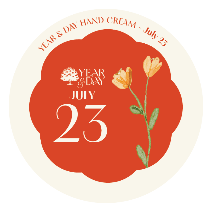 Personalized Hand Cream Gift — Year & Day 366 Days Collection | July