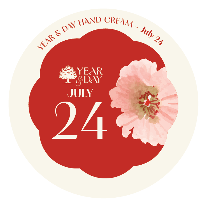 Personalized Hand Cream Gift — Year & Day 366 Days Collection | July