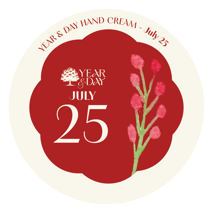 Personalized Hand Cream Gift — Year & Day 366 Days Collection | July