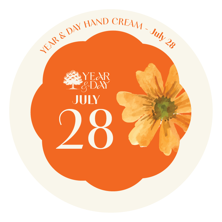 Personalized Hand Cream Gift — Year & Day 366 Days Collection | July
