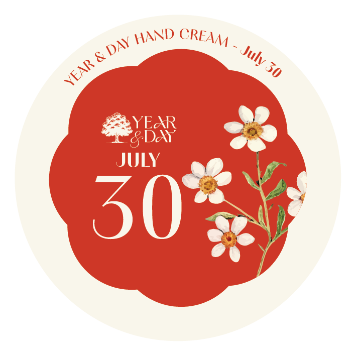 Personalized Hand Cream Gift — Year & Day 366 Days Collection | July