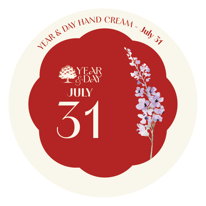 Personalized Hand Cream Gift — Year & Day 366 Days Collection | July