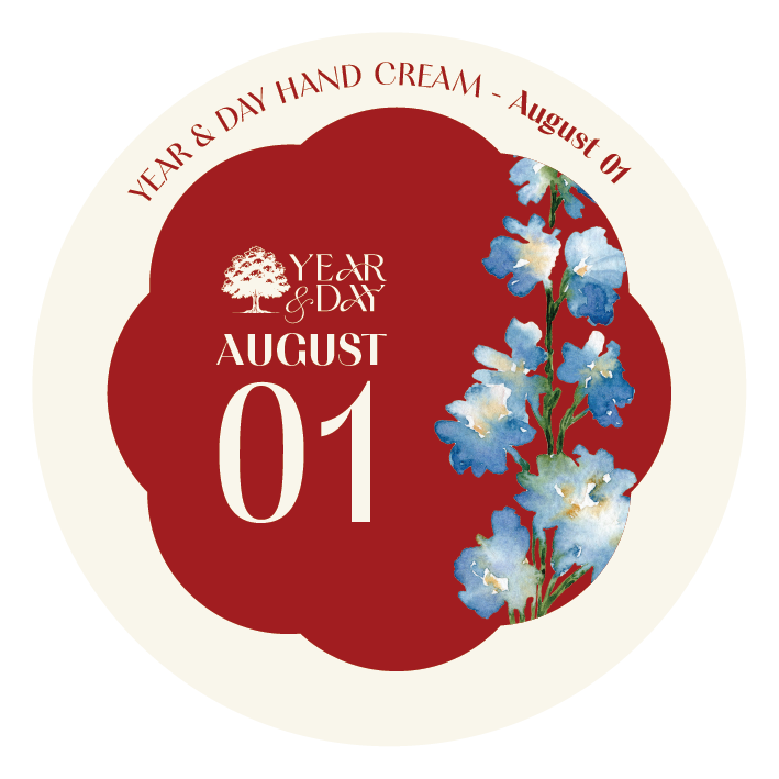 Personalized Hand Cream Gift — Year & Day 366 Days Collection | August