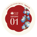 Personalized Hand Cream Gift — Year & Day 366 Days Collection | August