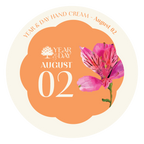 Personalized Hand Cream Gift — Year & Day 366 Days Collection | August