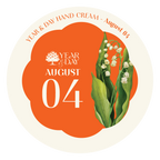 Personalized Hand Cream Gift — Year & Day 366 Days Collection | August