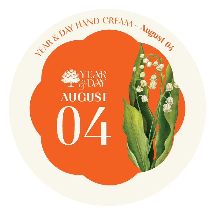 Personalized Hand Cream Gift — Year & Day 366 Days Collection | August