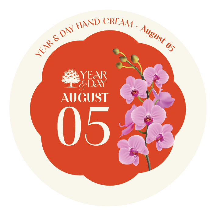 Personalized Hand Cream Gift — Year & Day 366 Days Collection | August