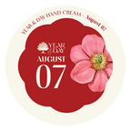 Personalized Hand Cream Gift — Year & Day 366 Days Collection | August