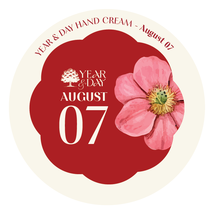Personalized Hand Cream Gift — Year & Day 366 Days Collection | August