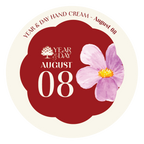 Personalized Hand Cream Gift — Year & Day 366 Days Collection | August