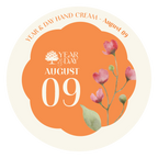 Personalized Hand Cream Gift — Year & Day 366 Days Collection | August