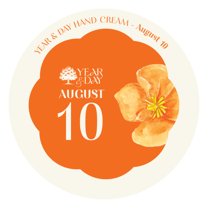 Personalized Hand Cream Gift — Year & Day 366 Days Collection | August